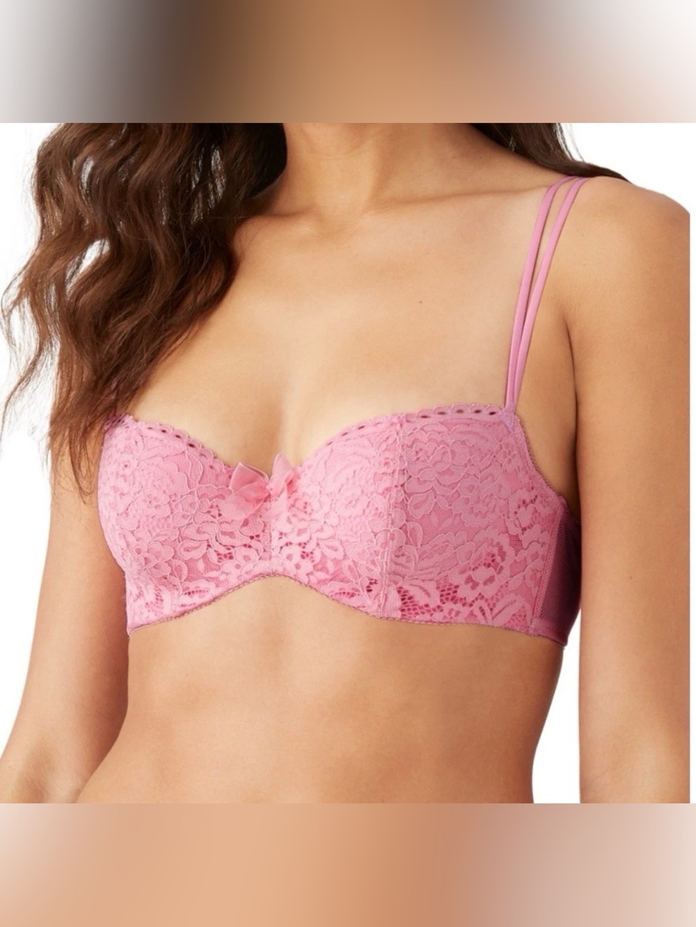 B.tempt'd by Wacoal Ciao Bella Balconette Bra 953144, Sea Pink, Size 32D, $42
